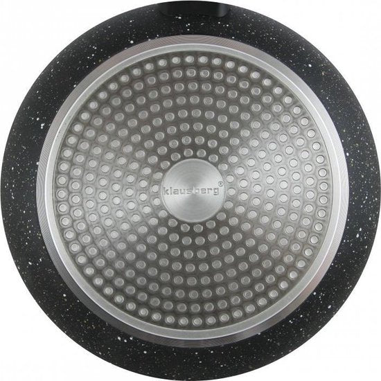 Set van 2 koekenpannen met marmercoating – Ø 20 en 24 cm, ook inductie – foto 2