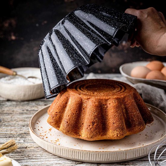 Moule à gâteau en granit - moule à kouglof 23,5 cm