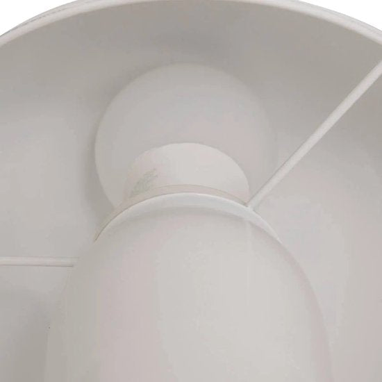 Atmosphera Lito paddenstoellamp – witte tafellamp van staal, E27, Ø 20 x 25 cm – foto 6