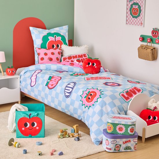 Atmosphera Kids Chachapop dekbedovertrek met kussensloop – 140 x 200 cm – foto 2