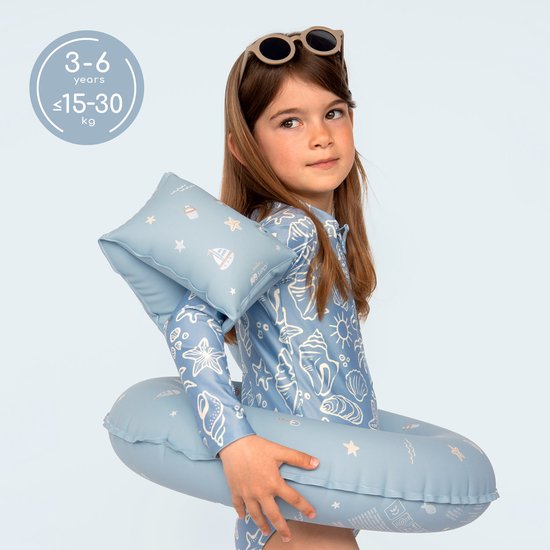 Brassards de natation SIPO pour enfants – 3-6 ans – 15-30 kg – Bleu