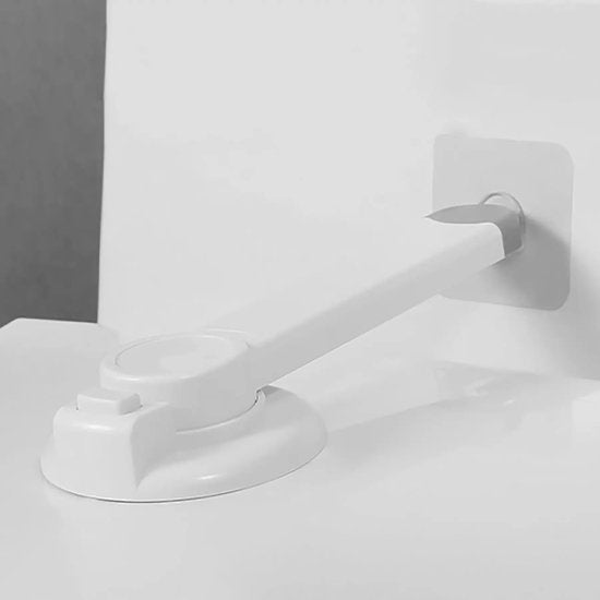 SIPO toiletbril slot set van 2 – wc-kinderbeveiliging zonder boren, wit – foto 2