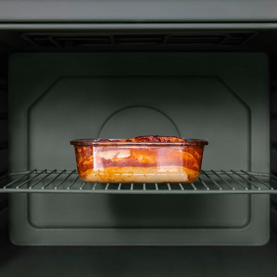 5Five vershoudbakje van glas met deksel – 370 ml, luchtdicht en BPA-vrij – foto 2