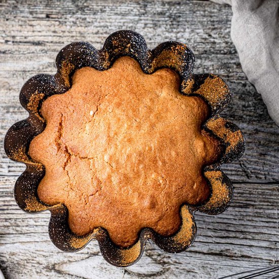 Granieten bakvorm - tulbandbakvorm voor cake 23, 5 CM