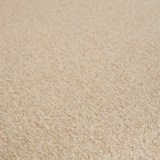 Atmosphera Kayan Poef Bouclé - Ø50xH30cm - Beige