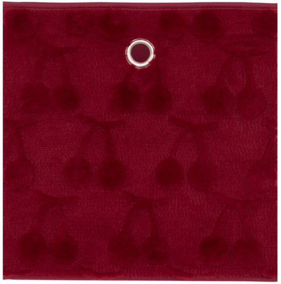 Atmosphera Kids opbergdoos Cerise – opvouwbaar, rood, 30 x 30 x 30 cm – foto 8