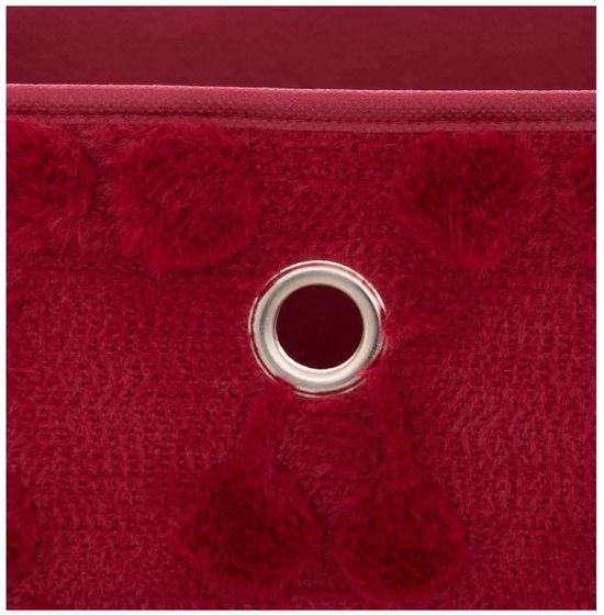Atmosphera Kids opbergdoos Cerise – opvouwbaar, rood, 30 x 30 x 30 cm – foto 6