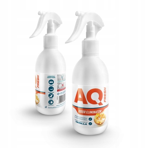 Elix AQ Fresh geurverwijderaar spray vanille 250 ml – voor huis en auto