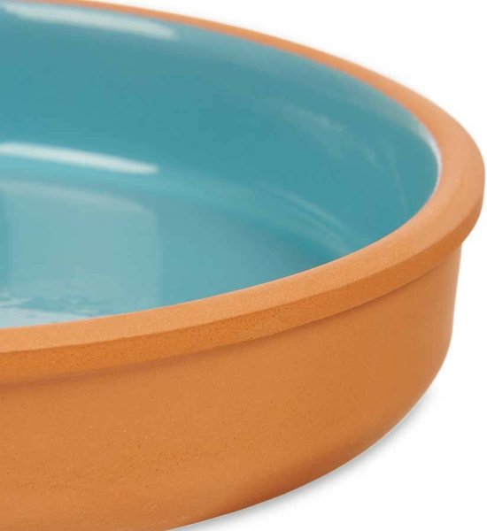 La Dehesa tapasschaal van terracotta – 2 stuks, blauw, rond, Ø 23 cm – foto 3