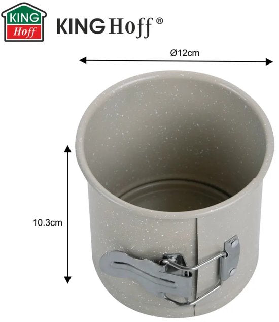 Kinghoff bakvormen set 3-delig – cakepan, baktray en vierkante bakvorm – foto 4
