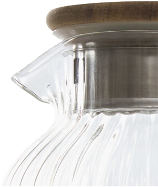Secret de Gourmet glazen theepot met infuser – met deksel, 1,6 liter – foto 4