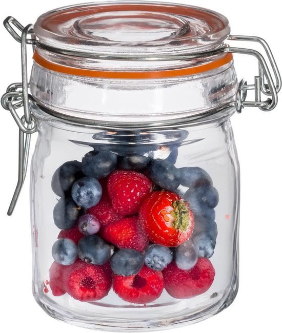 Secret de Gourmet inmaakpotjes 150 ml, set van 8 – glas met beugelsluiting