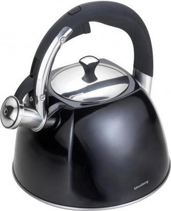 Bouilloire sifflante Klausberg KB-7194 - 3L - inox - tous feux dont induction