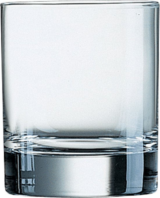 Arcoroc tumbler Islande 200 ml – set van 6 whiskyglazen