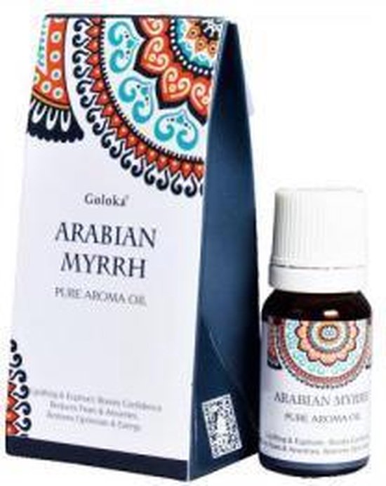 Goloka geurolie Arabian Myrrh – Arabische mirre, 10 ml