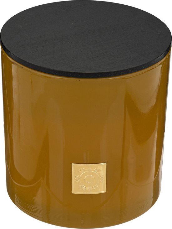 Atmosphera Enzo geurkaars vanille in glazen pot – 1200 g, 75 branduren – foto 2