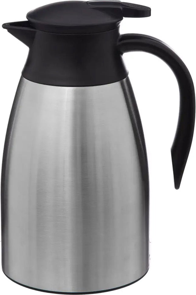 5Five thermoskan van rvs – 1,5 liter, dubbelwandige isoleerkan voor koffie