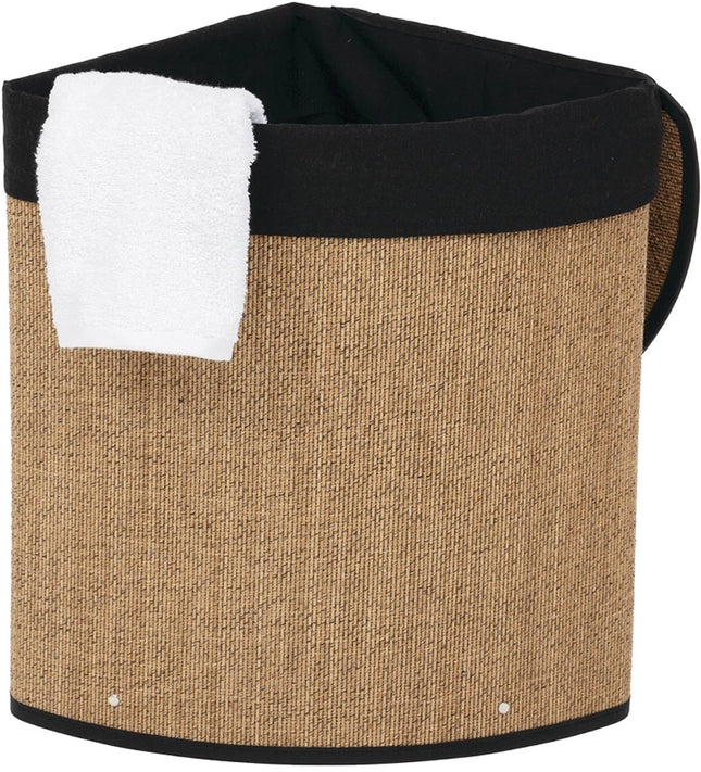 5Five bamboe wasmand met deksel – opvouwbaar, 48 liter, 50 cm hoog – foto 2