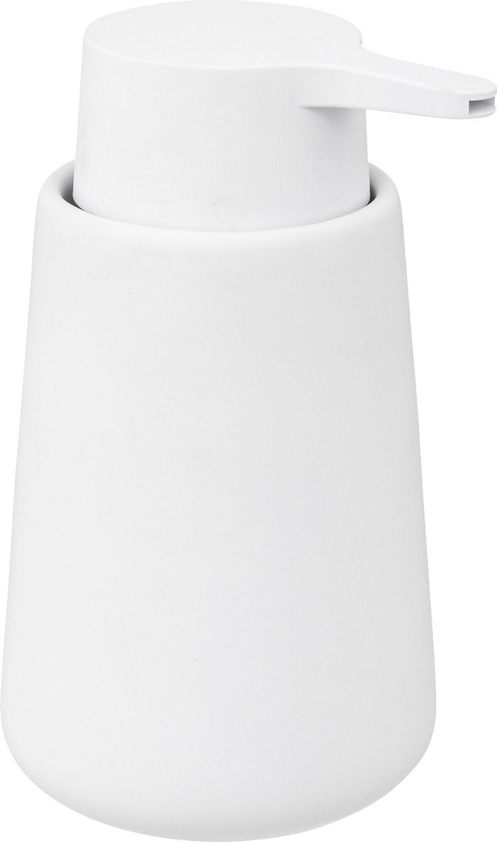 5Five zeeppompje van keramiek – witte zeepdispenser, 250 ml