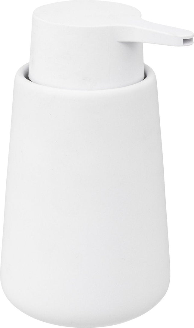 5Five zeeppompje van keramiek – witte zeepdispenser, 250 ml