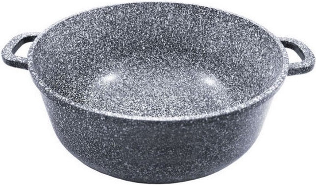 Klausberg kookpan met deksel – marmercoating, grijs, Ø 16 tot 28 cm – foto 6