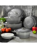Kinghoff 1521 gietijzeren braadpan Ø 24 cm, 4 liter – grijs emaille – foto 4