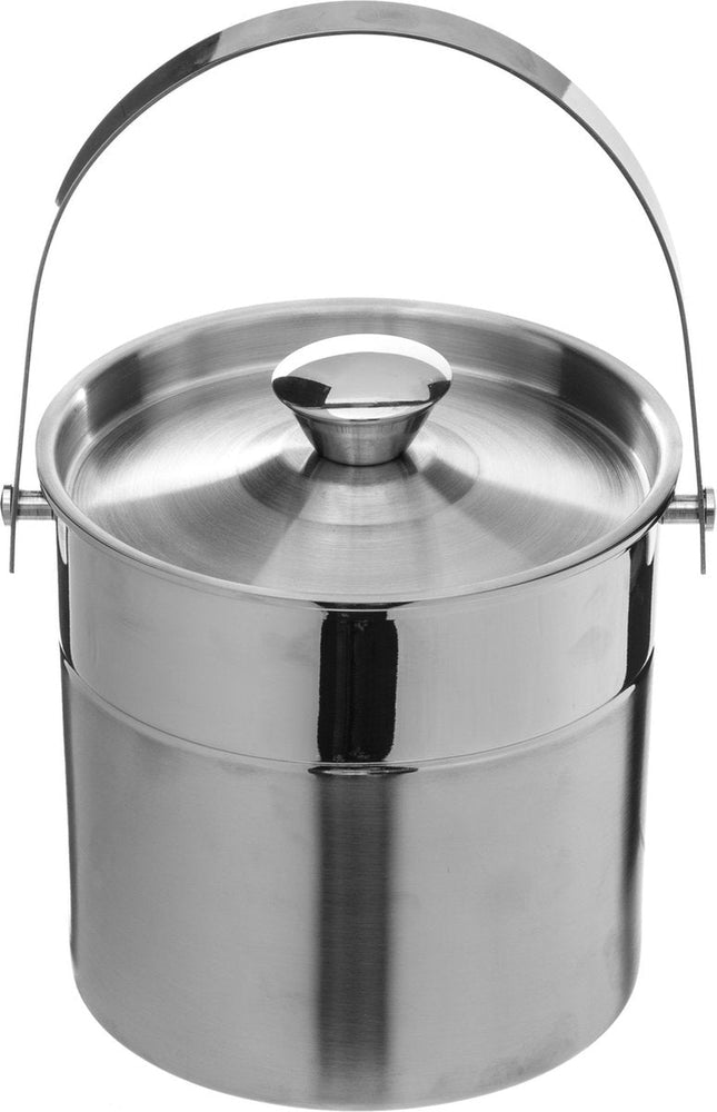 Secret de Gourmet ijsemmer met deksel – RVS ijskoeler, Ø 15 cm, 2 liter