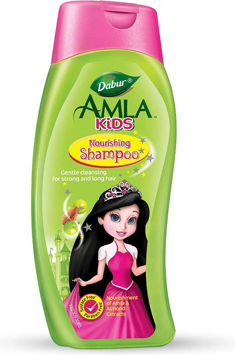 Dabur Amla Kids voedende shampoo voor kinderen – sulfaatvrij en parabenenvrij