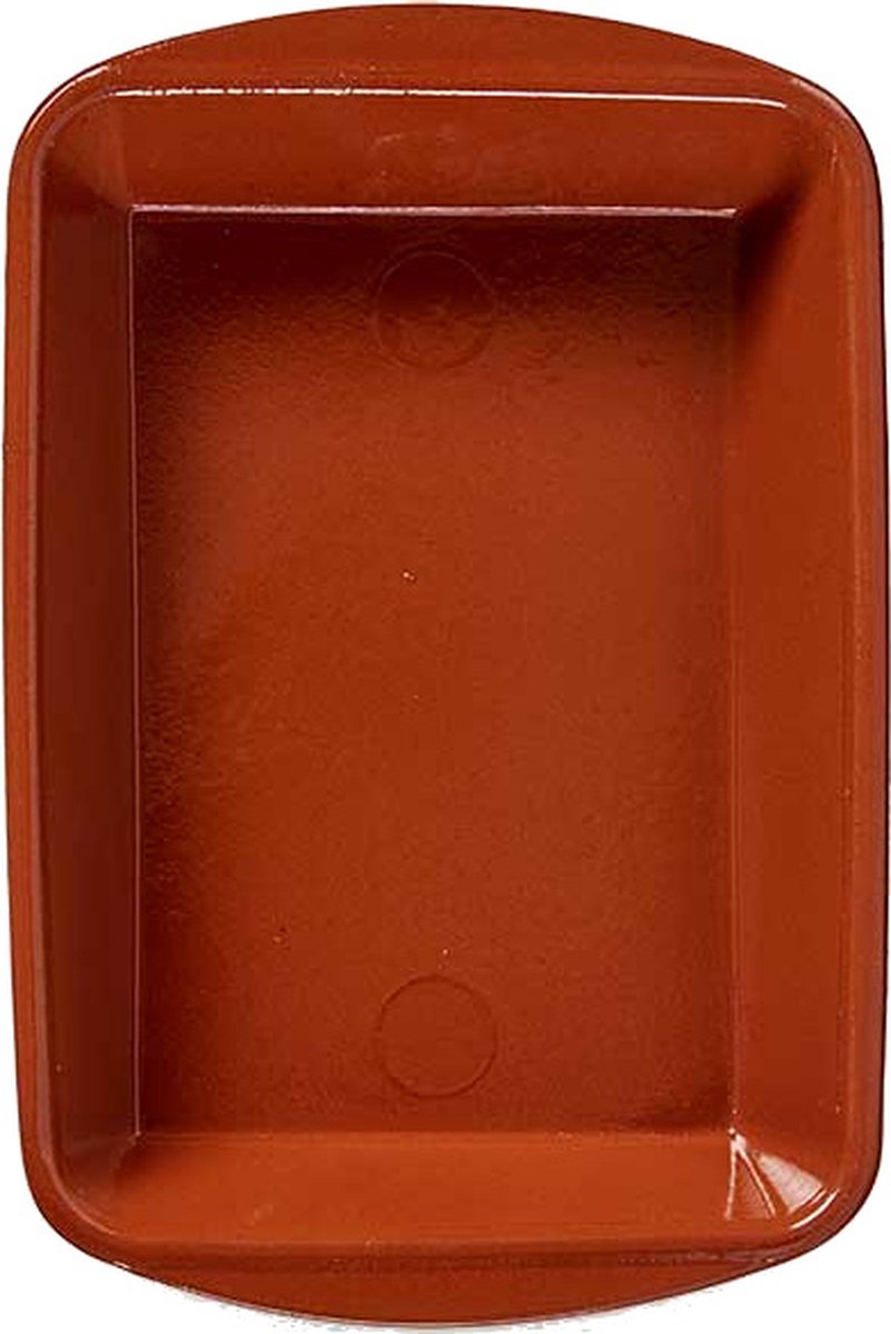 La Dehesa terracotta ovenschaal van klei – vuurvast en rechthoekig, 26 cm