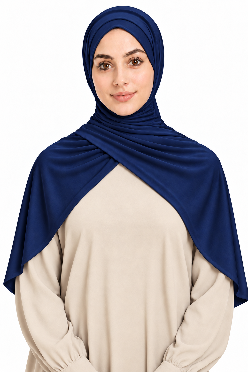 Liquid jersey scarf – supple hijab with slight stretch, 5 colors