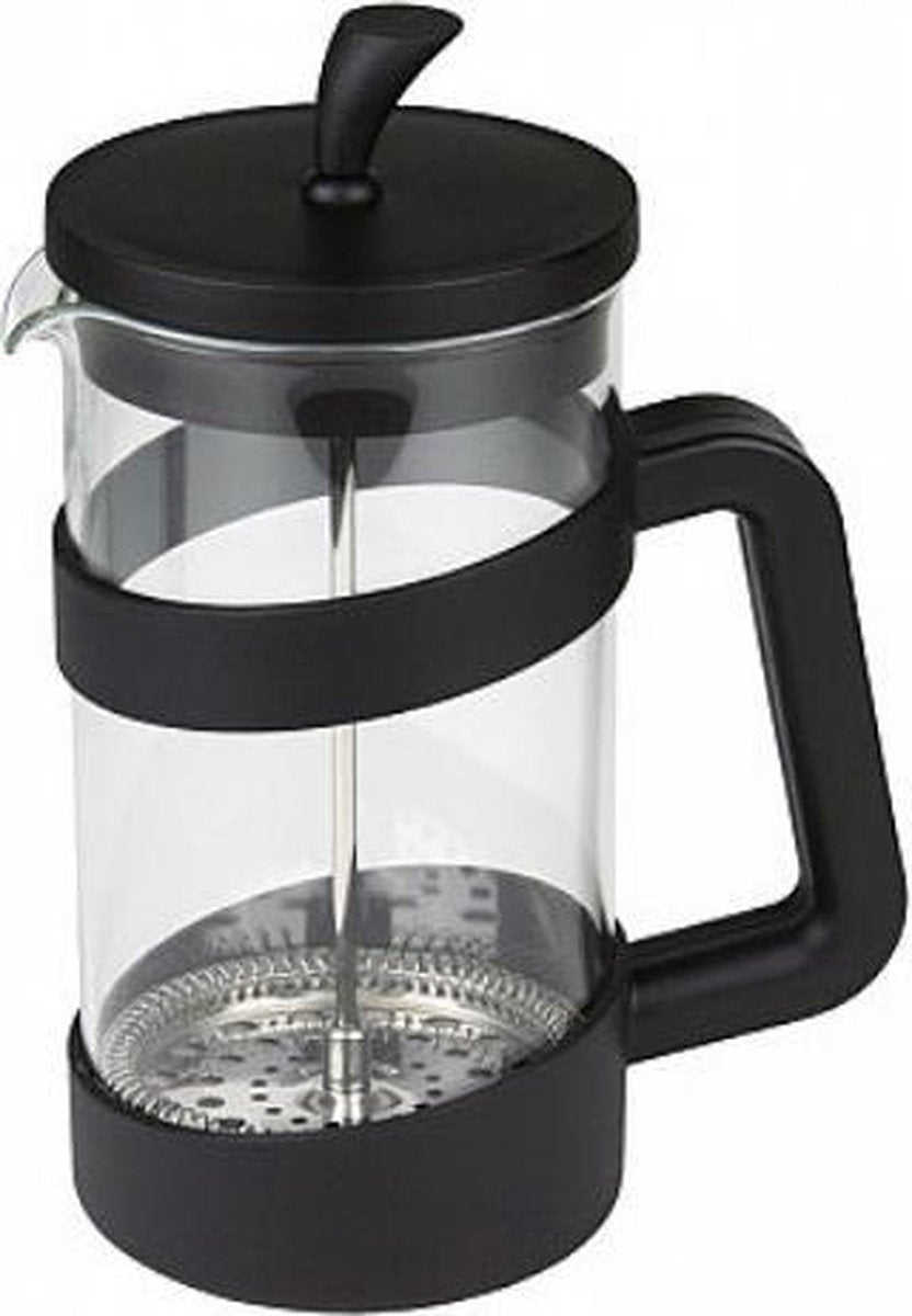 Madame Chai thee- en koffiepress 1 liter – French press van rvs en glas