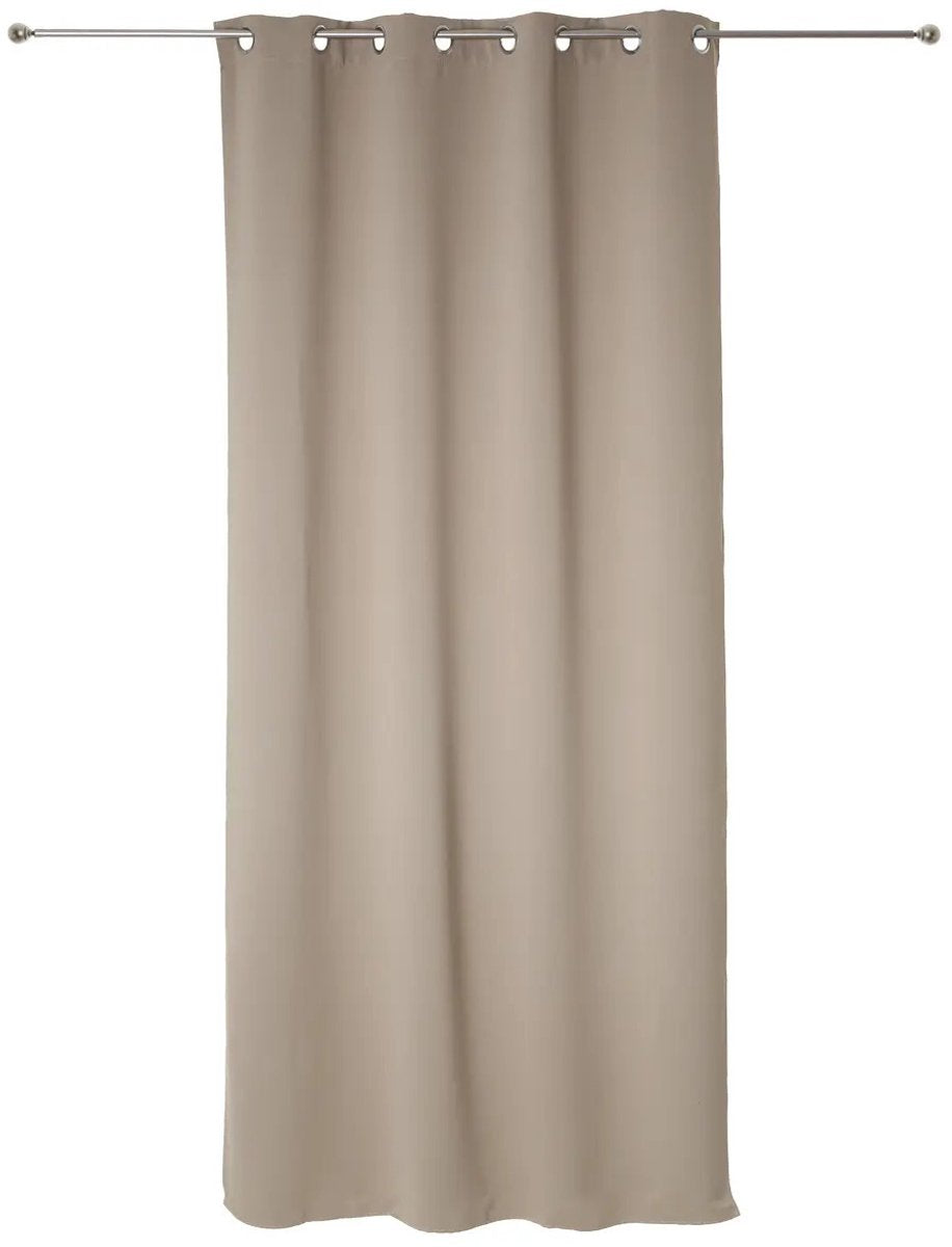 Atmosphera verduisterende gordijnen beige – set van 2, 135 x 240 cm, met ringen – foto 2