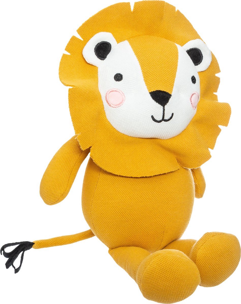 Atmosphera knuffel leeuw – pluche leeuwtje in oker/geel, 41 cm
