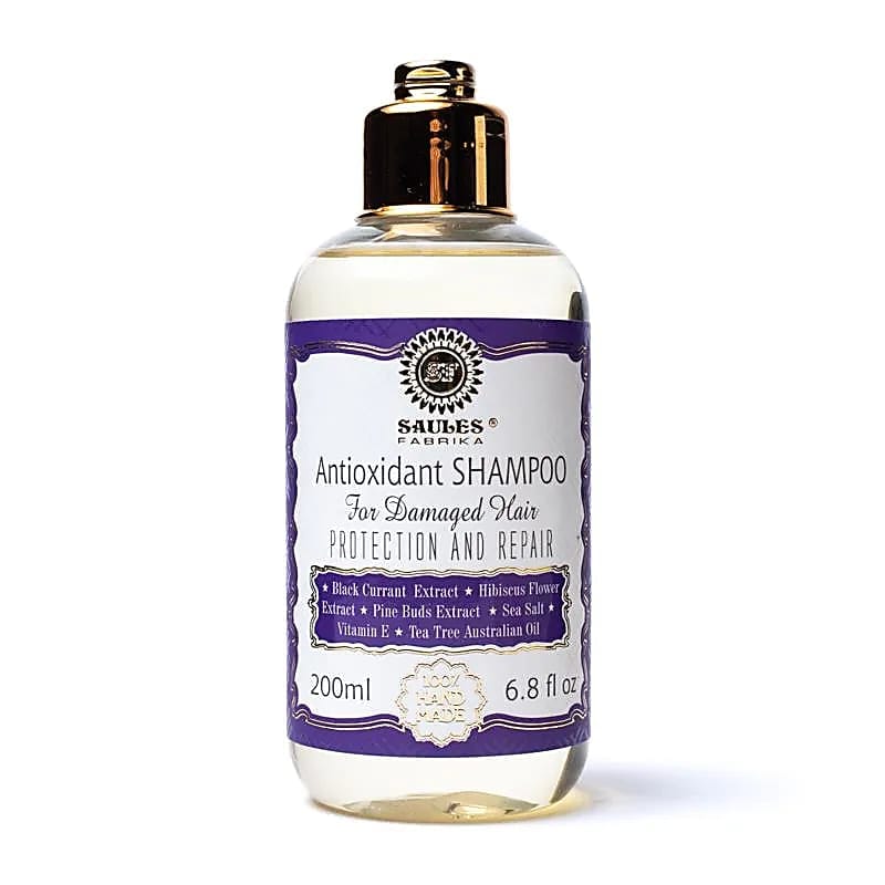 Shampoing antioxydant pour cheveux abîmés – 200 ml
