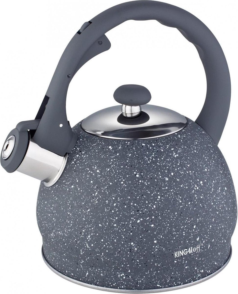 Kinghoff 1405 - Fluitketel - RVS - 2 L