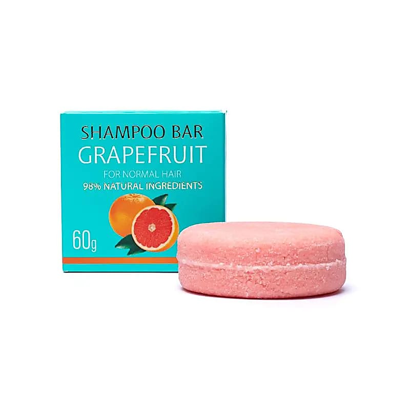 Saules shampoo bar grapefruit – natuurlijke vaste shampoo, 60 gram