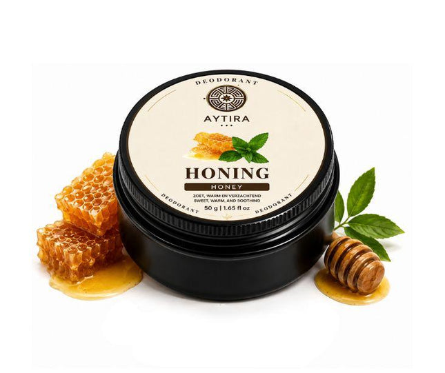 Aytira honing deodorant 50 g – natuurlijke deodorant met zoete honinggeur