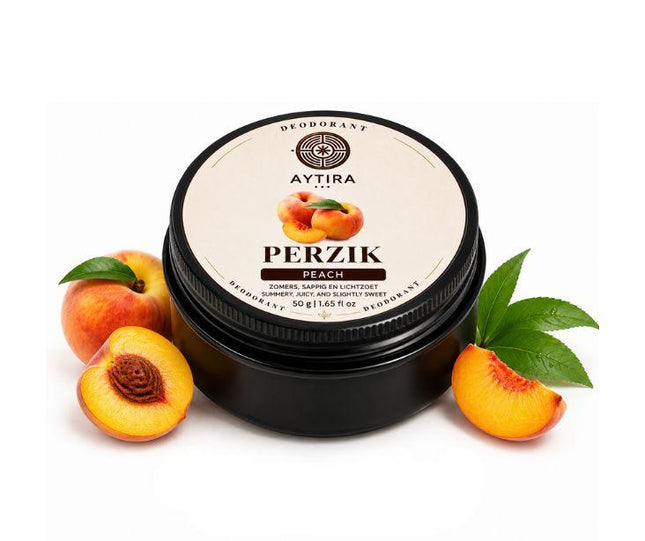 AYTiRA natuurlijke deodorant perzik 50 g – met sheaboter en kokosolie
