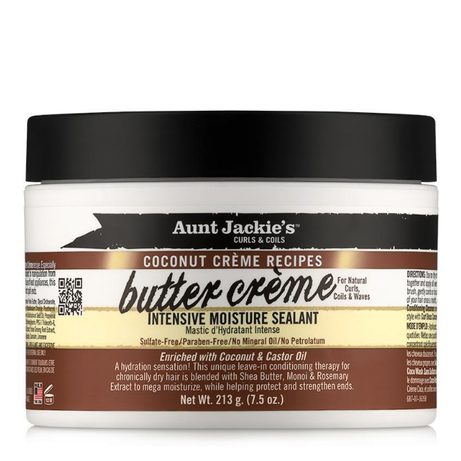 Aunt Jackie's Coconut Creme Butter Creme – leave-in conditioner, 213 g