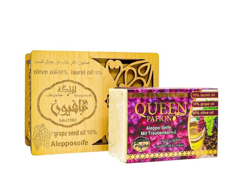 AL Malika Savon naturel à l'huile de pépins de raisin