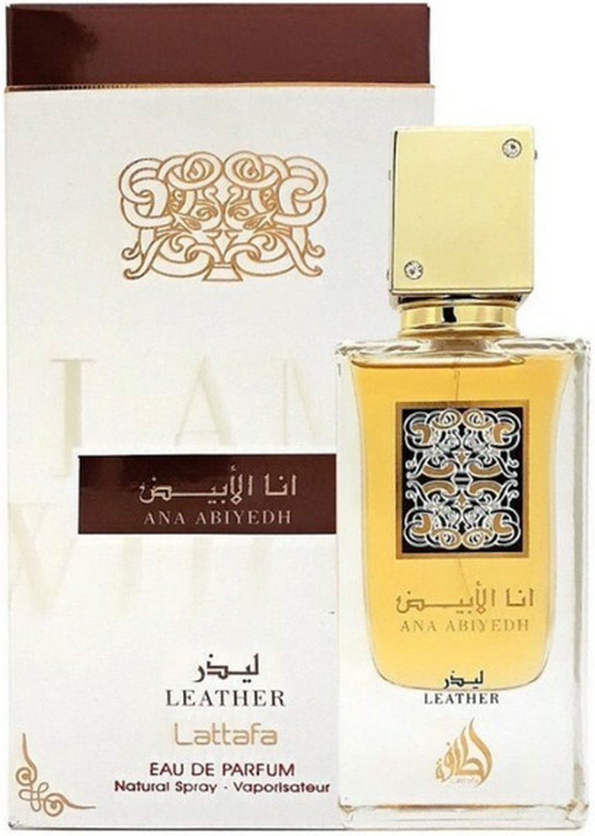 Lattafa Ana Abiyedh Leather eau de parfum – unisex, 60 ml – foto 2