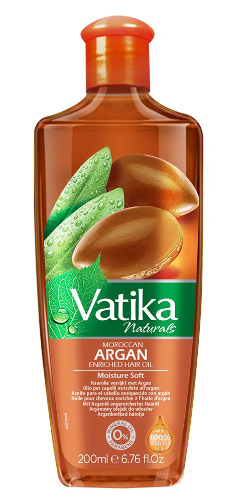 Dabur Vatika argan haarolie 200 ml – met Marokkaanse arganolie – foto 2