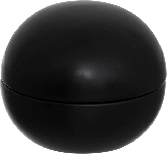 Atmosphera keramische asbak Olm met deksel – zwart, 8 x 10 x 10 cm – foto 2