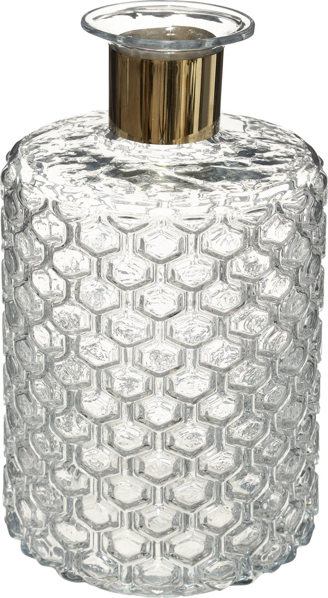Vase Atmosphera Elegance - verre - H26 x D15 cm
