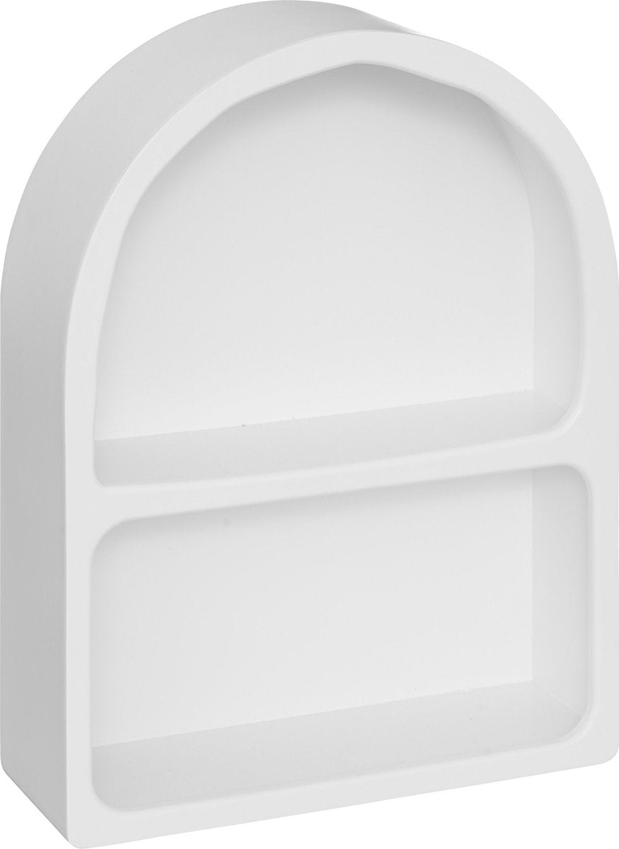 Atmosphera Wandplank Rivi - 35 x 12 x 45 cm - Wit