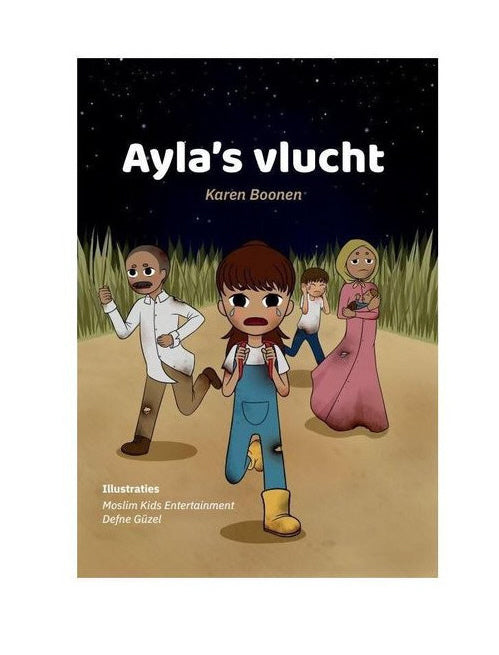 Ayla's vlucht – Karen Boonen, beeldverhaal in hardback (28 pagina's)