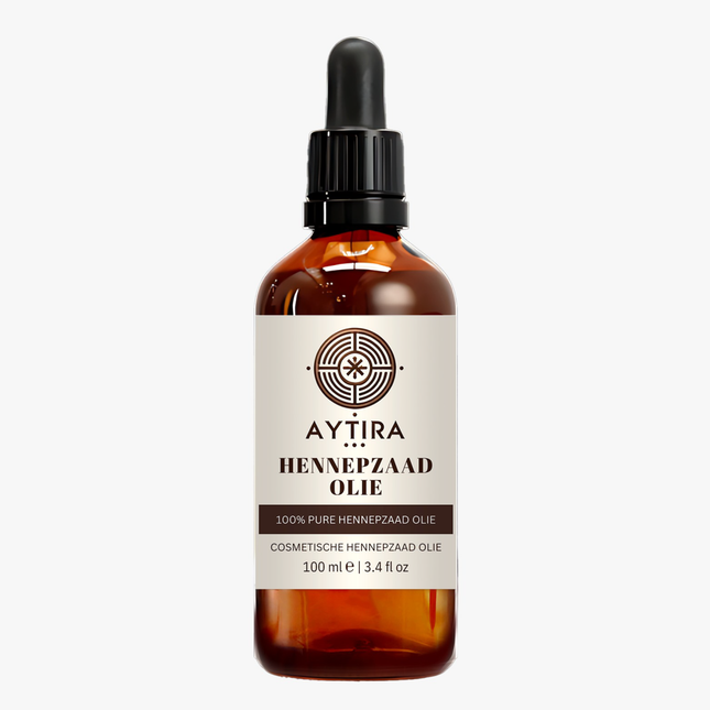 Aytira hennepzaadolie 100 ml – pure koudgeperste hennepolie voor huid en haar – foto 2