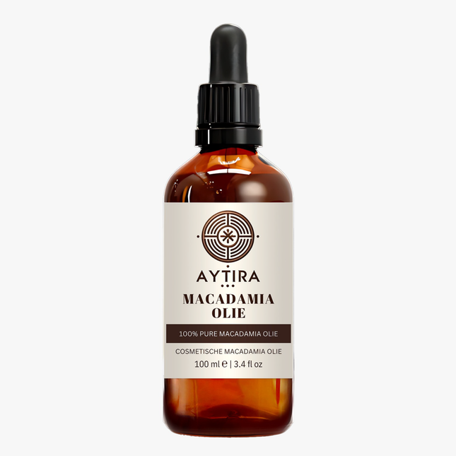 Aytira macadamia olie 100 ml – pure olie voor huid, haar en massage – foto 2