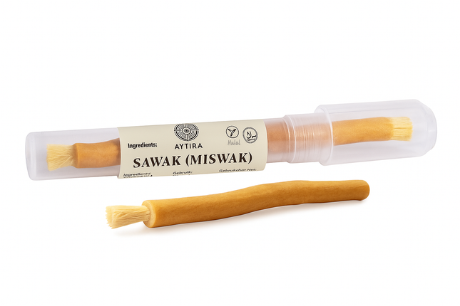 Aytira siwak stokje naturel – miswak tandenborstel van de Salvadora persica