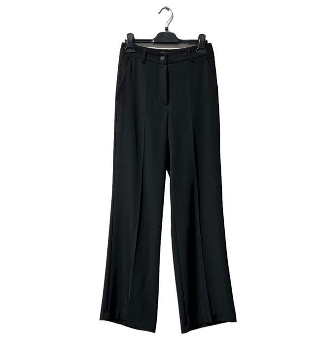 Wide leg broek lang voor dames – soepel vallende stof met elastaan – foto 5